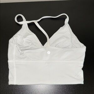 lululemon athletica Light Gray Sports Bra